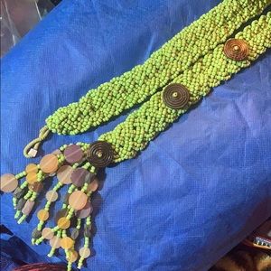 Handmade beaded belt!!!